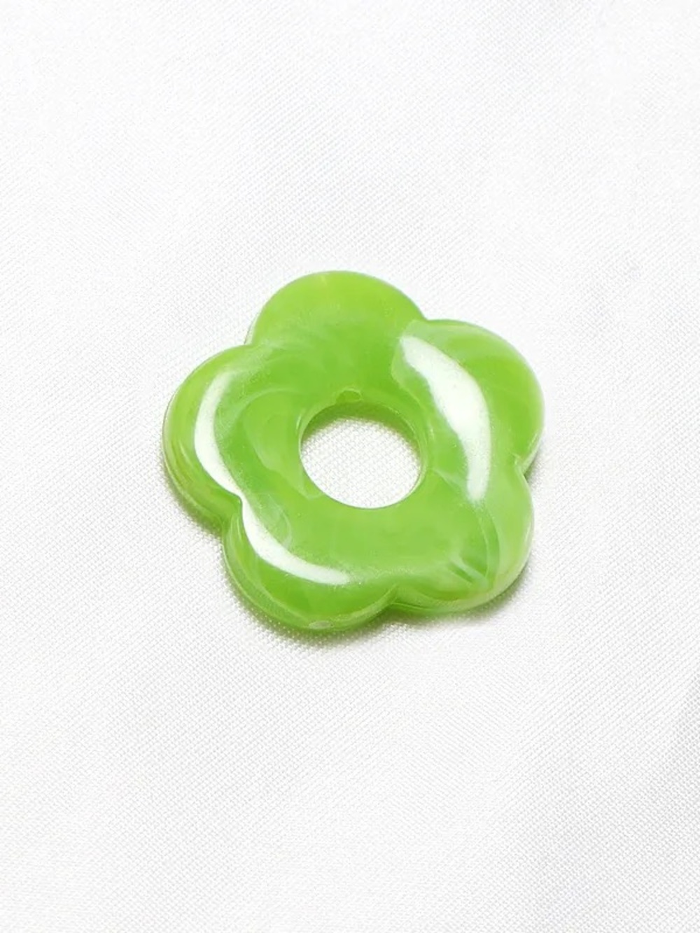 Flower Earring Charm Add-On or Replacement Acrylic Flowers for Huggies - Picture 8 of 8